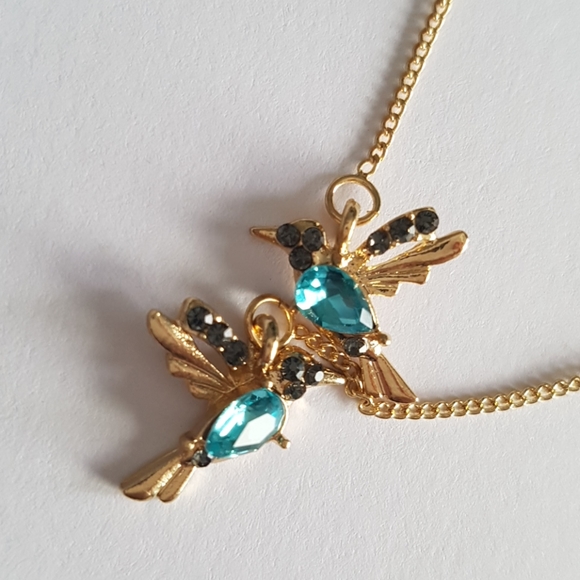 Little Birds Long Drop Earrings - Picture 9 of 12